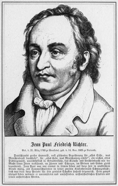 Jean Paul Friedrich Richter (gravure) door German School