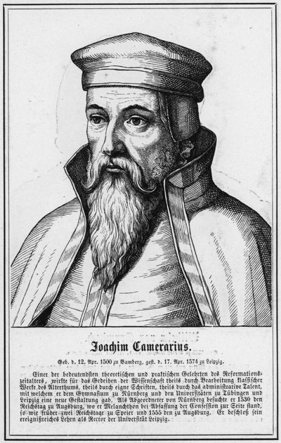 Joachim Camerarius door German School