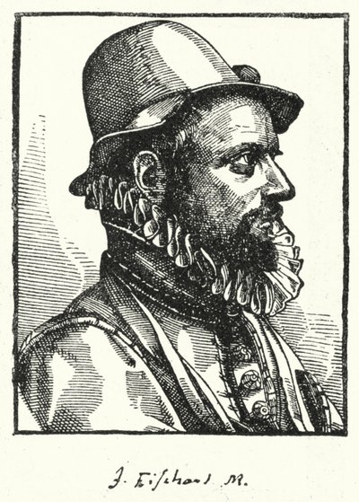 Johann Baptist Fischart, Duitse satiricus door German School