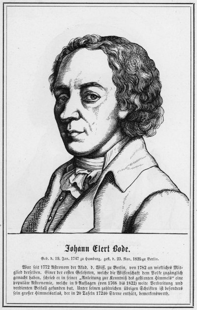 Johann Elert Bode door German School