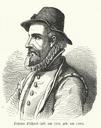 Johann Fischart, Duitse schrijver en satiricus door German School