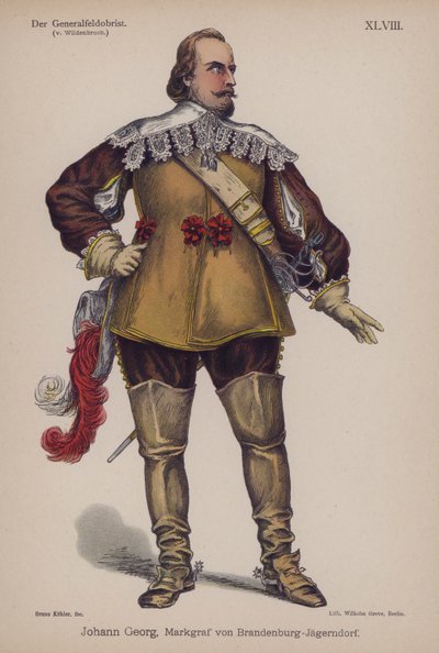 Johann Georg, Markgraaf van Brandenburg-Jägerndorf (1577-1624), uit Der Generalfeldoberst van Ernst von Wildenbruch door German School