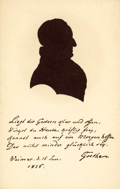 Johann Wolfgang von Goethe door German School