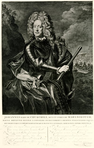 John Churchill door German School