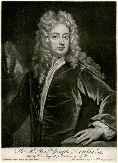 Joseph Addison door German School