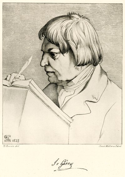 Joseph von Görres door German School