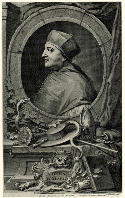 Kardinaal Thomas Wolsey door German School