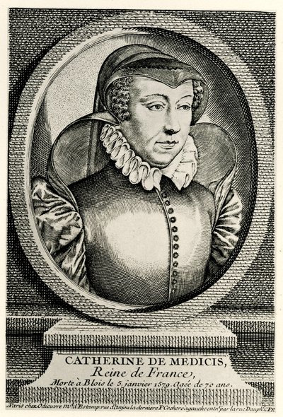 Katharina de Medici door German School