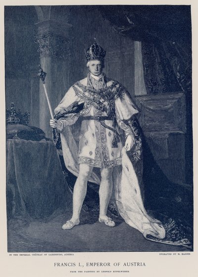 Koning Frans I van Oostenrijk door German School