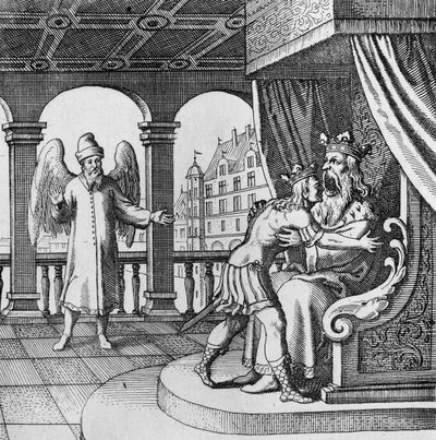 Koning dolblij met terugkeer van prins uit Musaeum Hermeticum door German School
