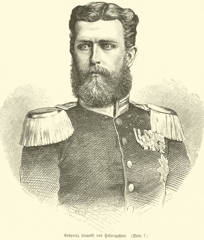 Leopold, Prins van Hohenzollern door German School
