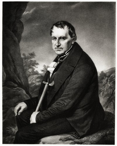 Leopold von Buch door German School