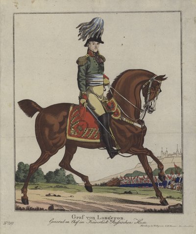 Louis Alexandre Andrault de Langeron, Franse generaal in het Russische leger door German School