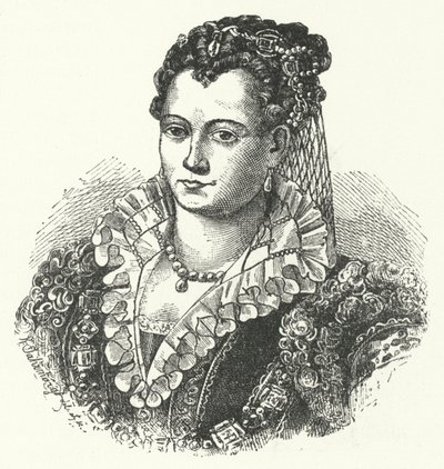Lucrezia Borgia, hertogin-gemalin van Ferrara, Modena en Reggio door German School