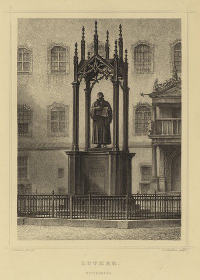 Luther, Wittenberg door German School