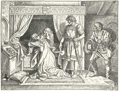 Margaretha van Sicilië, dochter van de Heilige Roomse Keizer Frederik II, verlaat haar zonen na het ontdekken van de ontrouw van haar man, Albert de Ontaarde, Markgraaf van Meissen door German School