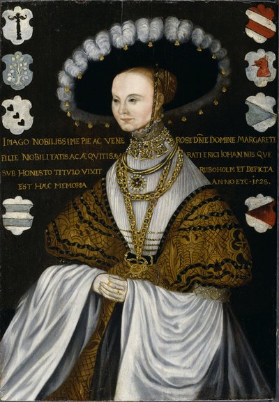 Margareta Eriksdotter Vasa, 1528 door German School