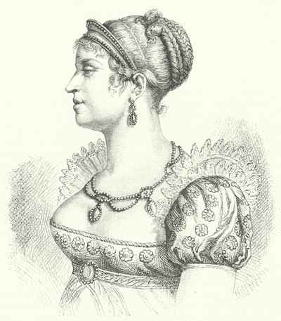 Marie Louise, hertogin van Parma, tweede vrouw van Napoleon I door German School