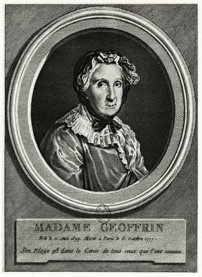 Marie Thérèse Geoffrin door German School