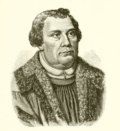 Maarten Luther door German School