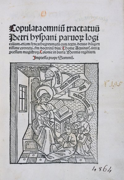 Meester en leerlingen, 1490 door German School