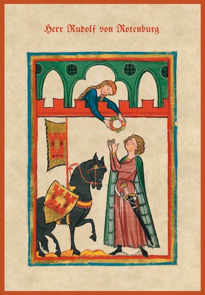 Medieval Songbook (vellum) door German School