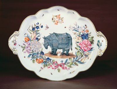 Meissen standaard voor het middelpunt van de Northumberland dienst, ca. 1745 door German School