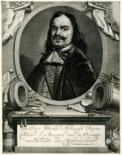 Michiel Adriaenszoon de Ruyter door German School