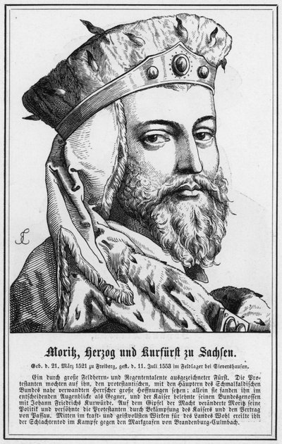 Morik, Hertog en Keurvorst van Saksen door German School