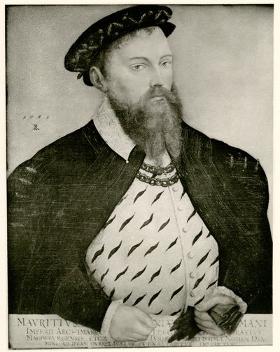 Maurits van Saksen door German School
