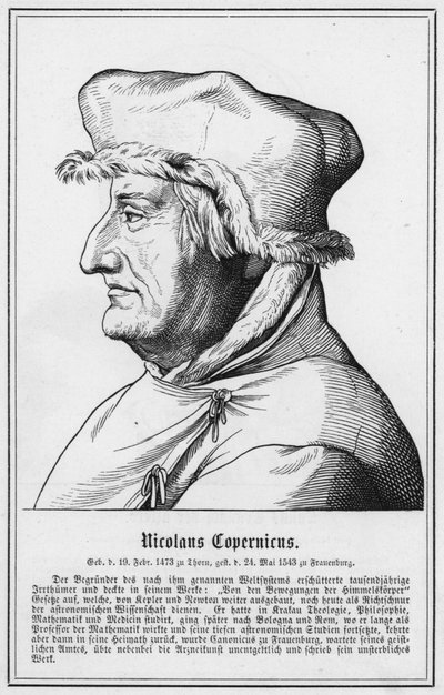 Nicolaus Copernicus door German School