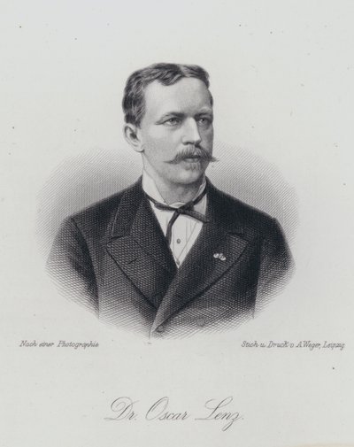 Oskar Lenz, Duits-Oostenrijkse geoloog en mineralogist door German School