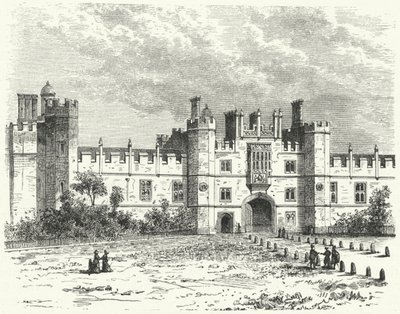 Paleis van Whitehall, Londen door German School
