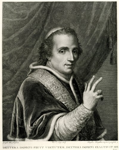 Paus Pius VII door German School