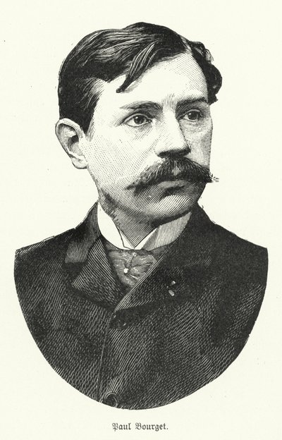 Paul Bourget, Franse romanschrijver door German School