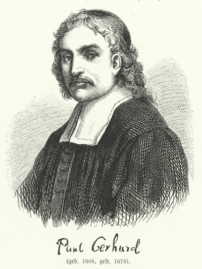 Paul Gerhardt, Duitse Lutherse theoloog en hymnodist door German School