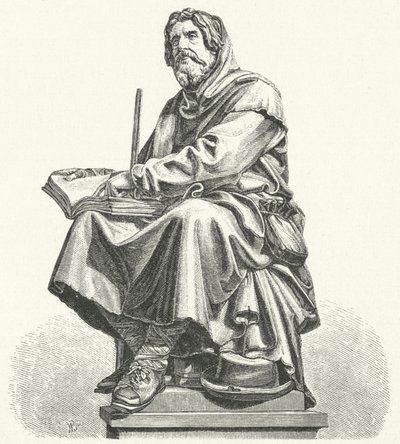 Peter Waldo, stichter van de middeleeuwse christelijke spirituele beweging bekend als de Waldenzen door German School