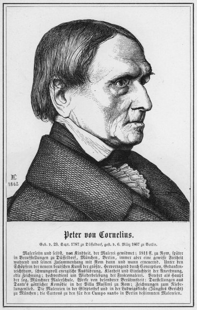 Peter von Cornelius door German School