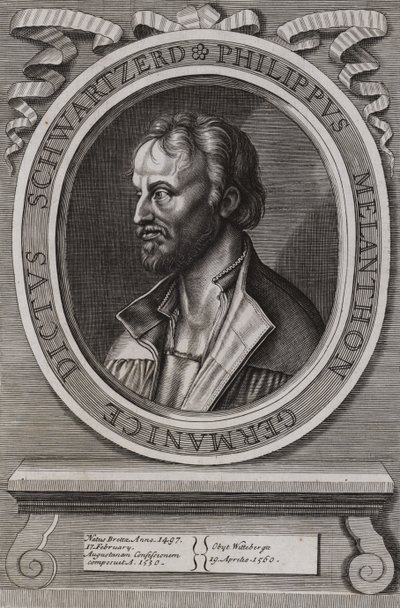 Philipp Melanchthon, Duitse theoloog van de Protestantse Reformatie door German School