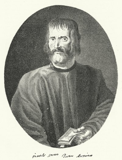 Pietro Aretino, Italiaanse dichter en schrijver door German School