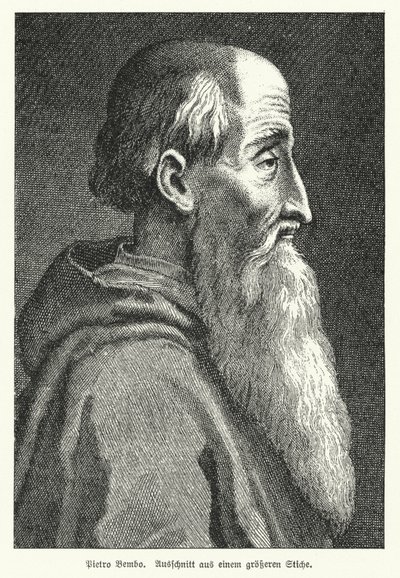 Pietro Bembo, Italiaanse geleerde, dichter, kardinaal en lid van de Hospitaalridders door German School