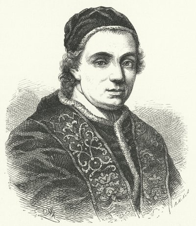 Paus Clemens XIV door German School