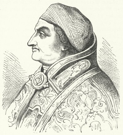 Paus Pius II door German School
