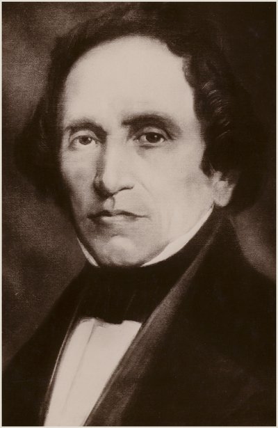 Portret van Giacomo Meyerbeer door German School
