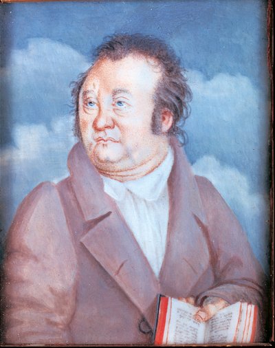 Portret van Jean Paul door German School
