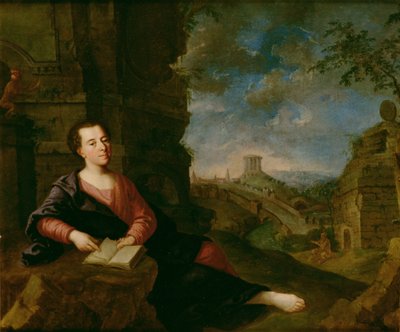 Portret van Johann Joachim Winckelmann (1717-68) door German School
