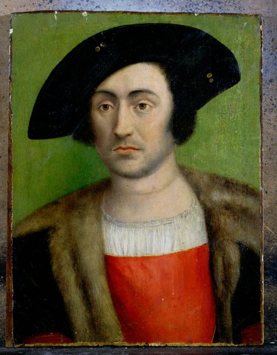 Portret van een Edelman door German School