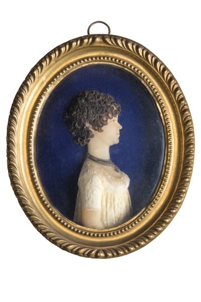 Portret van een vrouw, eind 18e eeuw door German School
