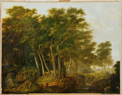 Waarschijnlijk Carl Friedrich Lessing ... (schilderij op doek) door German School