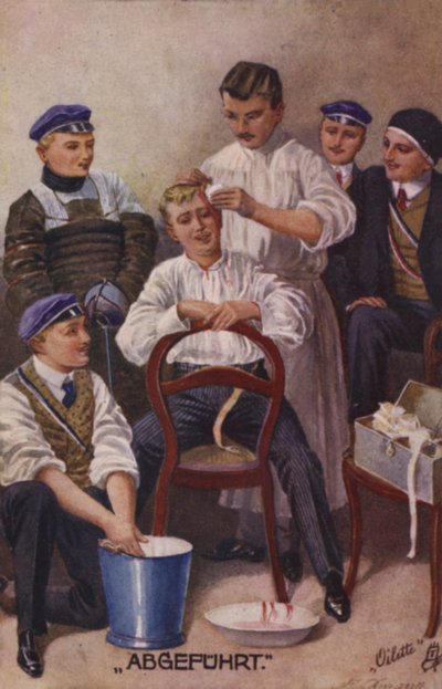 Verwijderd (kleurenlitho) door German School
